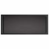 Jardinière / cache-pot - MAISON EXCLUSIVE - 50 x 20 x 40 cm - Acier laminé à froid - Noir - Résistante aux intempéries