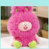 Adorable Longhaired Plush Monster Doll Creative Stuffed Toy For Girls Birthday Gift