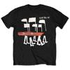 T-shirt Depeche Mode Violator Personal Jesus White Spirit Logo Rosso Tour