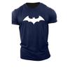 New Summer Fashion Men's Bat 3D Printed T-Shirt Casual O-Neck Men's Breathable Fitness Sports Short Sleeves Fast