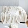 Soft Chenille Solid Color Couch Cover for Living Room Luxury Embroidery Sofa Cover Modern Simple Universal Non-slip Sofa Towel