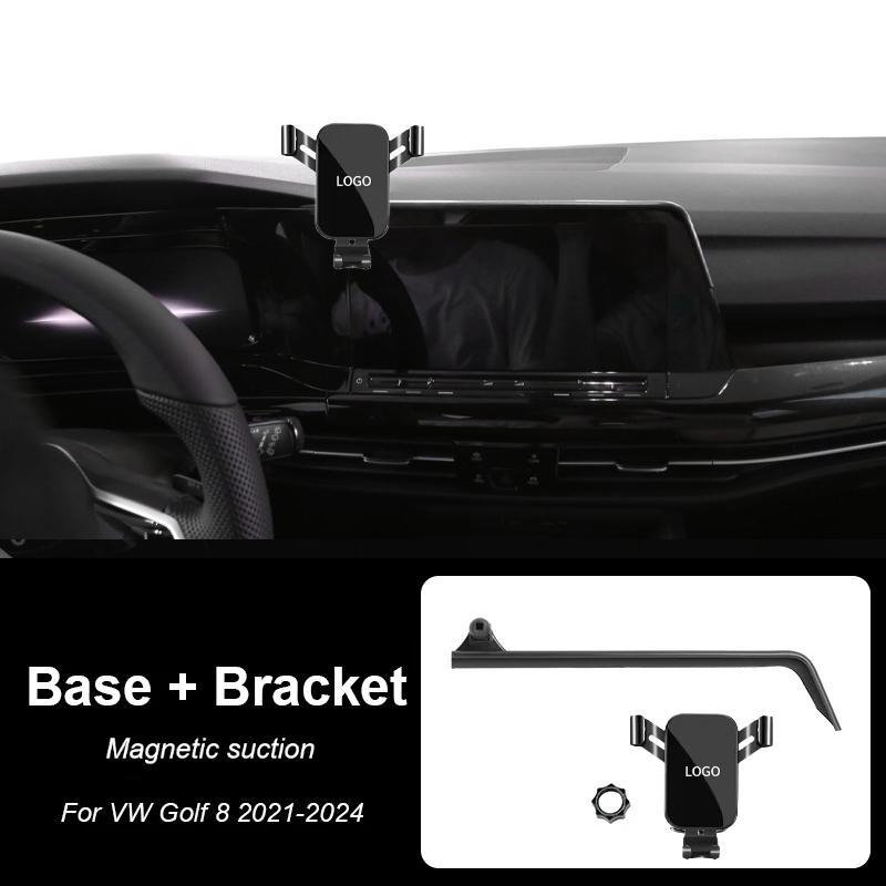 For Volkswagen Golf 8 2021 2022 2023 2024 Car Phone Holder Screen Braket Stand GPS Mobile Phone Mount Auto Accessories