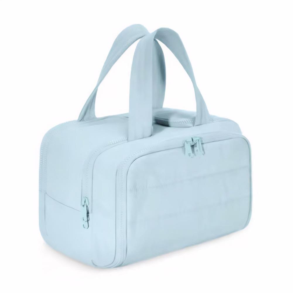 Wide-Open Travel Makeup Bag with Large Opening Make Up Organizer Travel Toiletry Bag for Women Accessories Essentials Toiletries