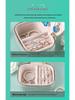PU Leather Portable Jewelry Box with Zipper - Bracelet, Earrings, Ring Storage