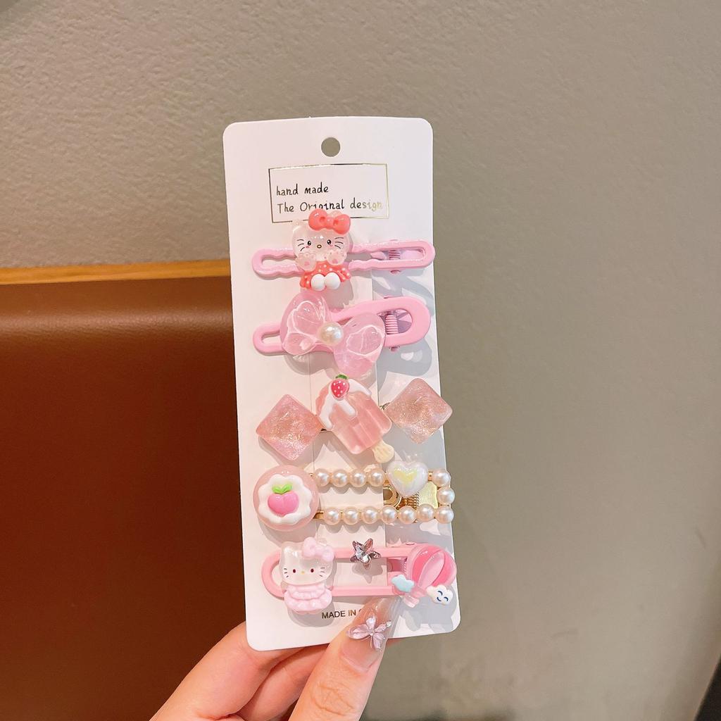 Cute And Sweet Cartoon Hair Clip, Side Children'S Loose Hair Versatile Bangs Hairpin, Girls' Hair Clip, Hair Accessory, Headwear