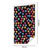 Birthday Balloons Wallpaper Black and Burgundy for Living Room and Bedroom 50x1000