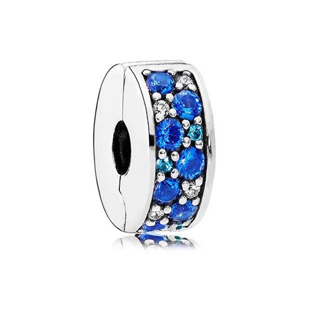 

Новий срібний 925 проби Infinity Hearts & Stars Flower Pendant DIY fine beass Charms Fit Original Charm Bracelet Women