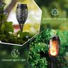 12LED Solar Flame Light Outdoor Waterproof 12LEDs Torches Landscape Lamp For Outdoor Courtyard Garden Yard Halloween Decorations