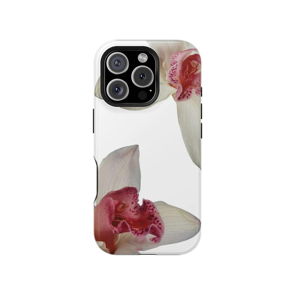 

Luxury Clmj Hana bloom Phone Case for iPhone 17 16 15 14 13 12 11 X XS XR Air Pro Max Plus Double-layer Back Cover iPhone 16 Plus