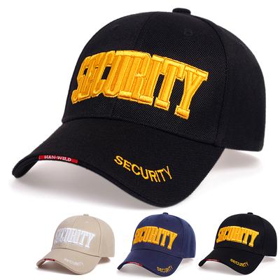Κέντημα SECURITY Καπέλο μπέιζμπολ για γυναίκες Hip hop Snapback Καπέλα Ανδρικά καπέλο Street Cool Fashion Καπέλο Βαμβακερά Καπέλα μπαμπάς