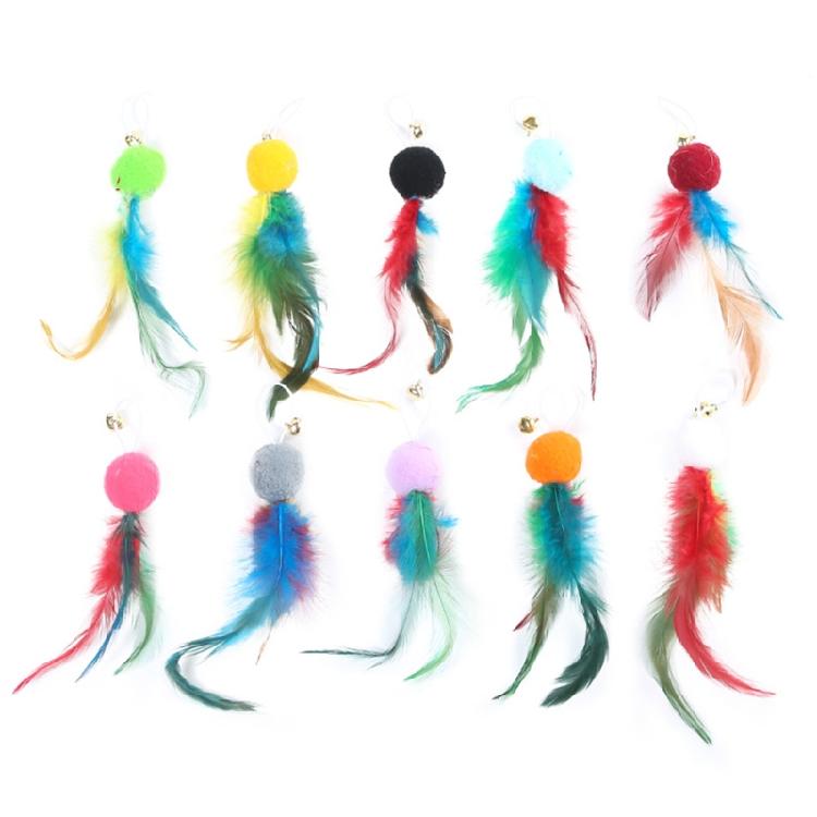 

10Pieces Replacement Charm for Interactive Teasing Toy Cats Toy 1