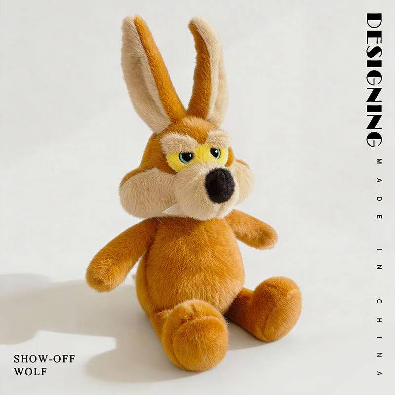 The Latest Big-tailed Wolf Plush Toy, Kawaii Stuffed Fur Toy Doll, Cartoon Animation, Cute Gift for Children on Festivals 35cm