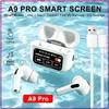 Fones de Ouvido Sem Fio A9 Pro ANC TWS com Cancelamento de Ruído, Tela LED Touch e à Prova d'Água In-Ear