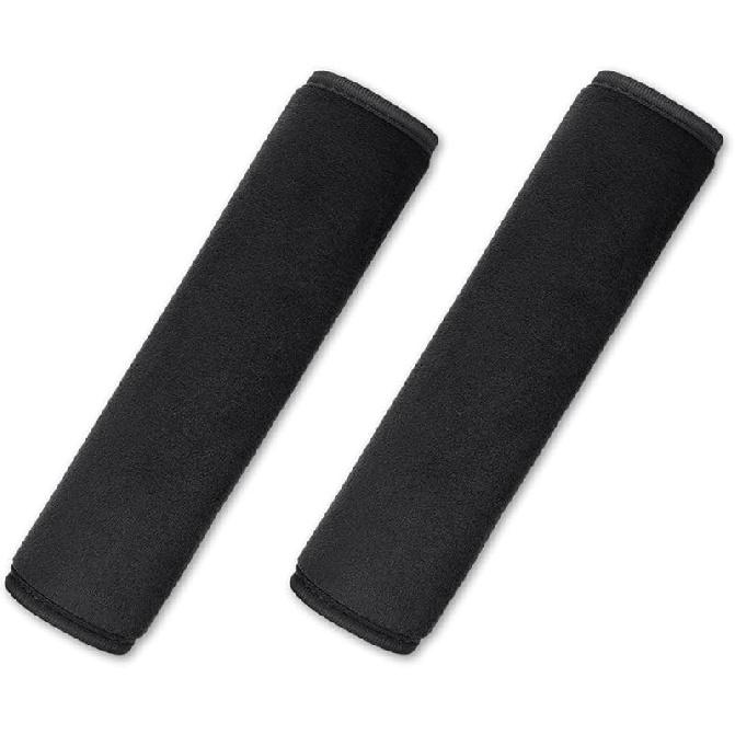 yuntop 2 PCS Car Seat Belt Pads Cover Soft Seat belt Shoulder Pad Safety Belt Strap Shoulder Pad Comfortable Driving Compatible with Most Cars Helps