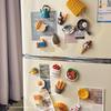 Personalized 3D Food Refrigerator Magnet - Creative & Cute Resin Design