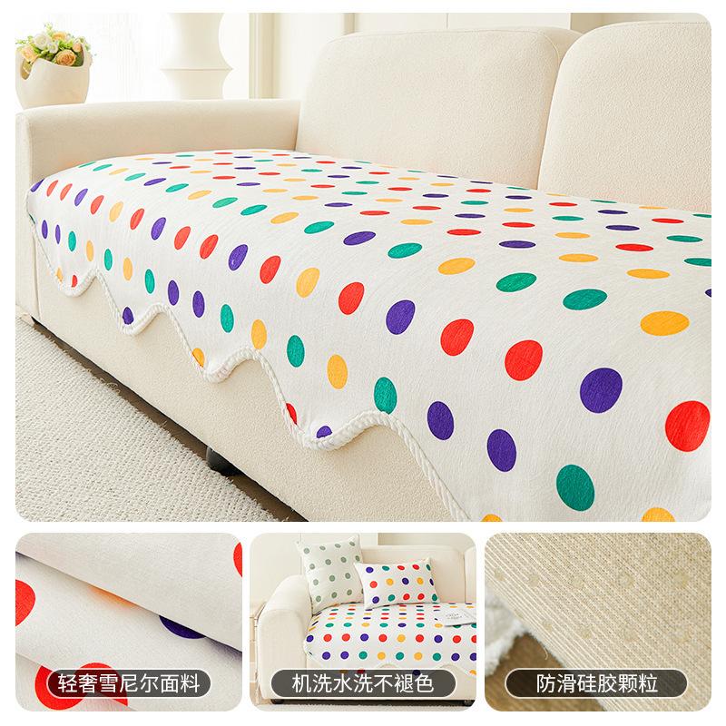 

Новая высококлассная подушка для дивана специальной формы, универсальная для всех сезонов, цельный трехместный диван, нескользящая подушка сиденья 90*70cm