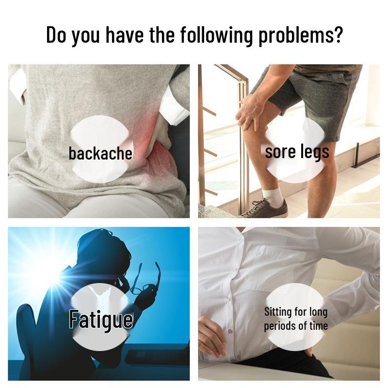 Advanced Lumbar & Neck Massager with Acupuncture Back Support