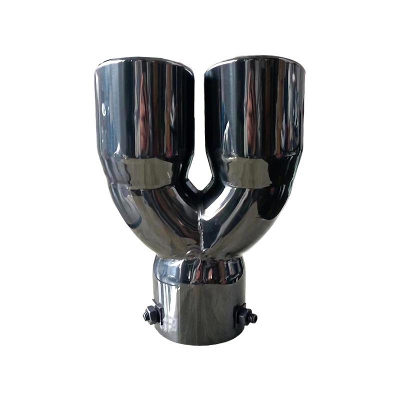 For Haval H6,for Mitsubishi Sport Pajero V73 V31V33V93 titanium black straight exhaust pipe tail throat