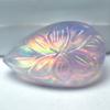 10.30 Ct Lab Created Boulder Opal Pear Certified Fabulous Loose Gemstone