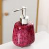 300ml soap dispenser hand washing liquid bottle Ceramic kiln change shampoo shower gel Stainless steel pump head lotion bottle
