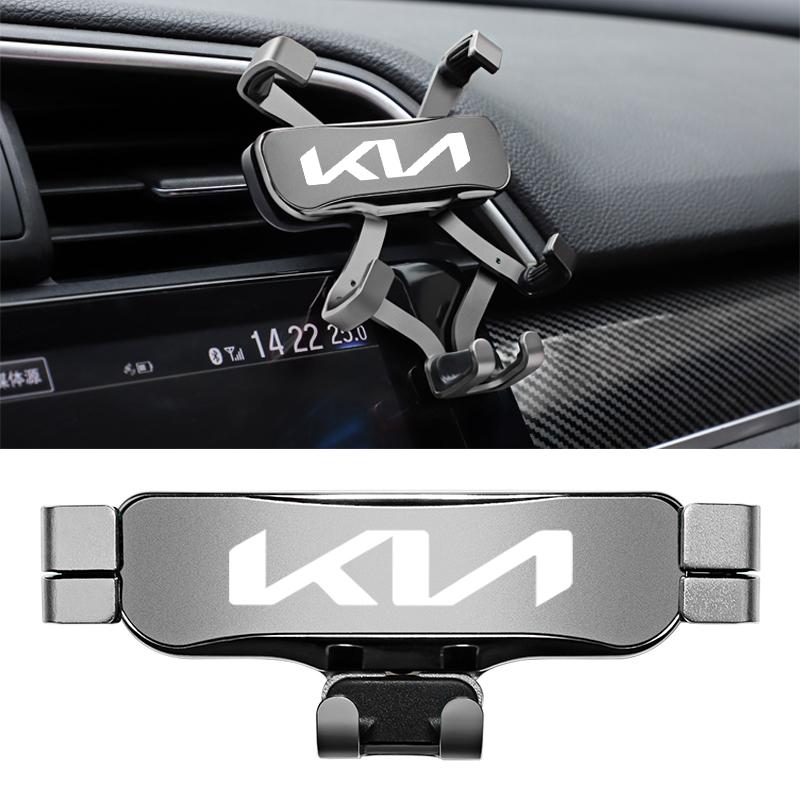 Car Phone Holder Auto Air Outlet Clip GPS Bracket For KIA Ceed K9 Sportage Niro Carnival EV9 EV6 RIO Soul Stinger Forte Sorento
