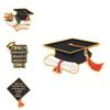 Graduation Brooch Stylish In Alloys With Elegant Flower And Cap Designs Gifts For