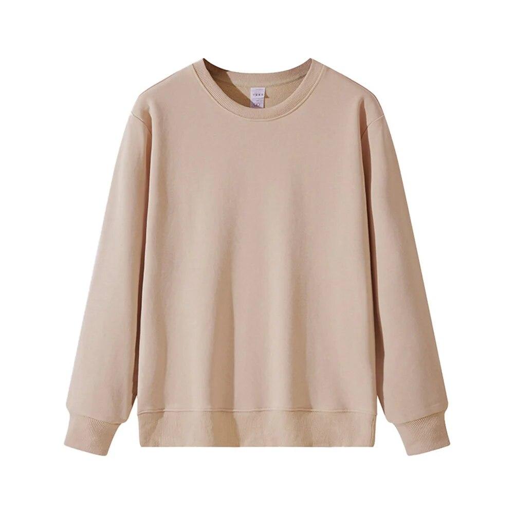 Felpe Harajuku da uomo pullover autunnali da uomo tinta unita coreana felpa con cappuccio casual o collo top basic Hip Hop streetwear
