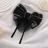 Elegant Net Bun Hair Cover Loose Mesh Nurses Spring Clip New Bun Snood Hair Clip  Funerals