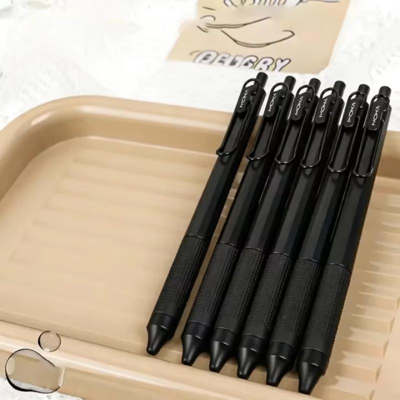 Creative Press Neutral Pen Signature Pen Black Pen Student Supplies Quick Drying Pen Stationery