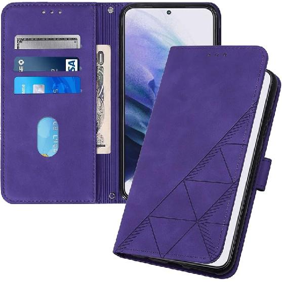 Hülle für Motorola Moto Edge 5G 2024 Brieftaschenhülle Herren PU-Leder mit Kartenhalter Ständer Magnetische Klapphülle Stoßfeste Schutzhülle für