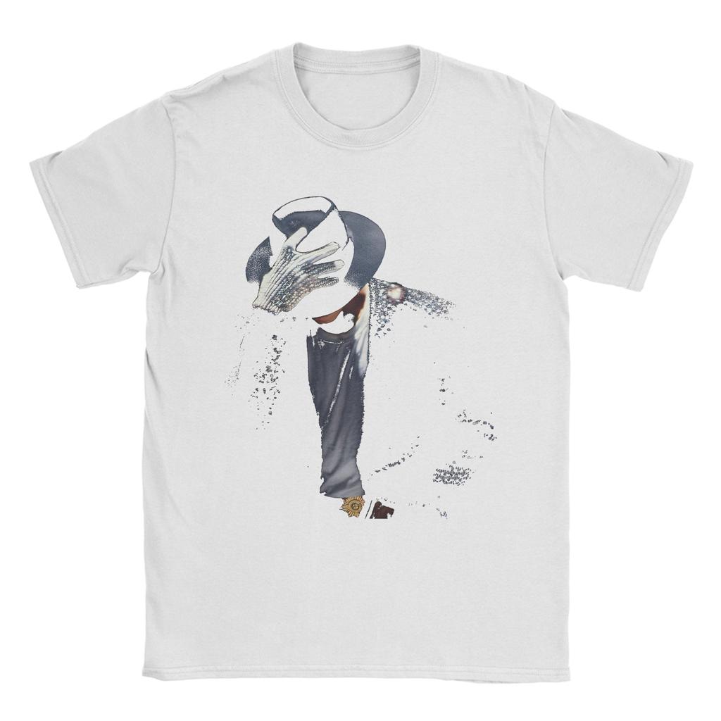 MJ king of pop Story Film T Shirt for Unisex Unisex 100 Cotton Vintage TShirt O Neck Tee Shirt Short Sleeve Tops Summer