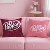 D-Dr Pepper Cushion Cover Comfortable Reversible Pillow Cover Ideal for Car Sofa Bedroom & Beyond