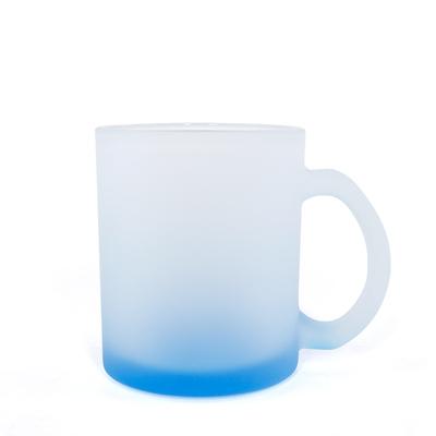 

325ML 11oz Juice Cup Matt Glass Gradient Colors Mug DIY Customized Print Name Photo Image Cartoon LOGO Text Creative Gifts синій