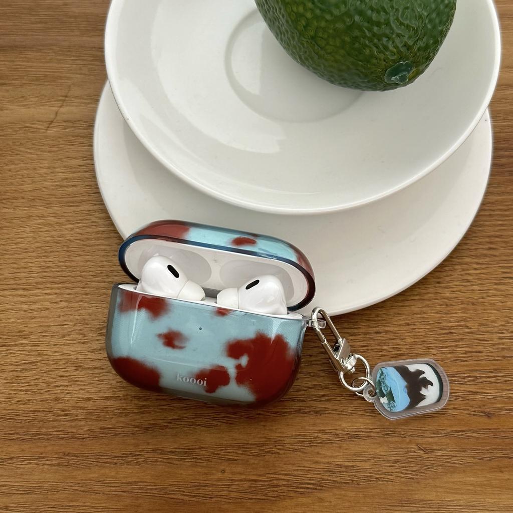Ins Korean Cute Plaid Airpodspro1 Protective Case New 1st Generation Creative Leopard Print Earphone Case 1/1st Generation