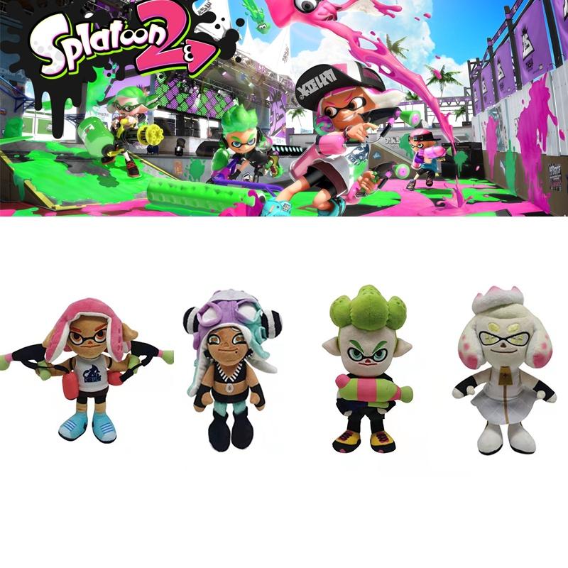 Sanei Little Buddy Splatoon 2 Plush Home Decorate Stuffed Doll Toys Gifts Kids