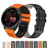 Rubber 22mm Watch Band for Garmin Venu 4 3 2 Soft Strap For Garmin D2 Air X15/Forerunner 570 265 255 Music/Vivoactive 4 Bracelet