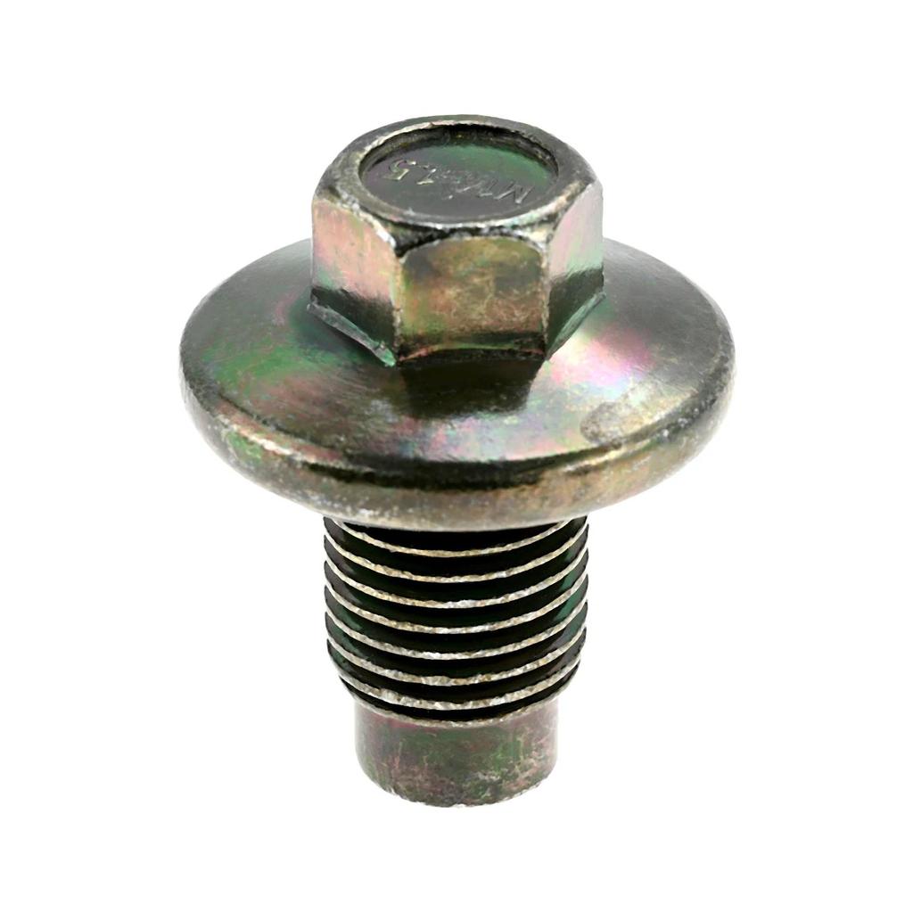 M14 X 1.5mm Car Engine Oil Pan Drain Nut Sump Plug Screw Bolt 1E0010404 for Ford Volvo Peugeot Mazda Land Rover Fiat Citroen Oil Drain Plugs 3