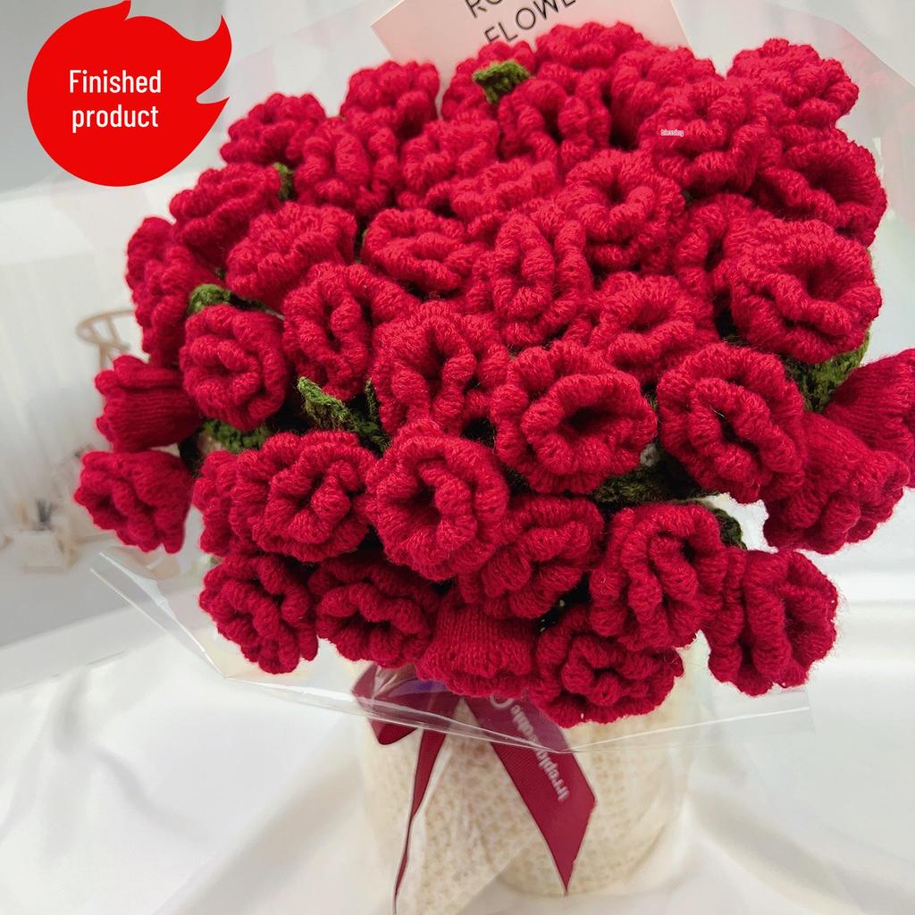 Valentinstag Rosenstrauß Decke - Perfektes Geschenk für Freundin oder Hochzeit