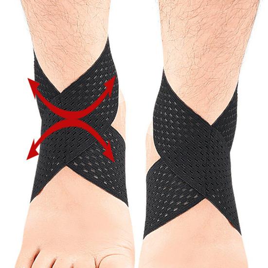 Ankle Brace for Sprained Ankle Adjustable Arch Support Achilles Tendonitis Plantar Fasciitis Relief Compression Ankle Wrap for Men Women