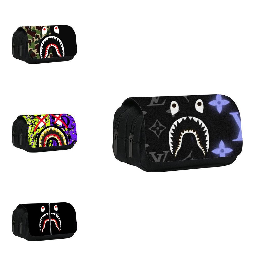 Sprayground Printed Student Single Double Lightweight Stationery Storage Bag For School And Home