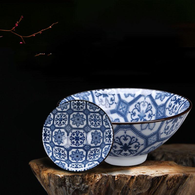Čínský modrobílý porcelánový šálek na čaj Ručně malovaná čajová souprava Malá čajová miska Šálky na květinový čaj Čajové příslušenství Nápojové sklo Velkoobchod