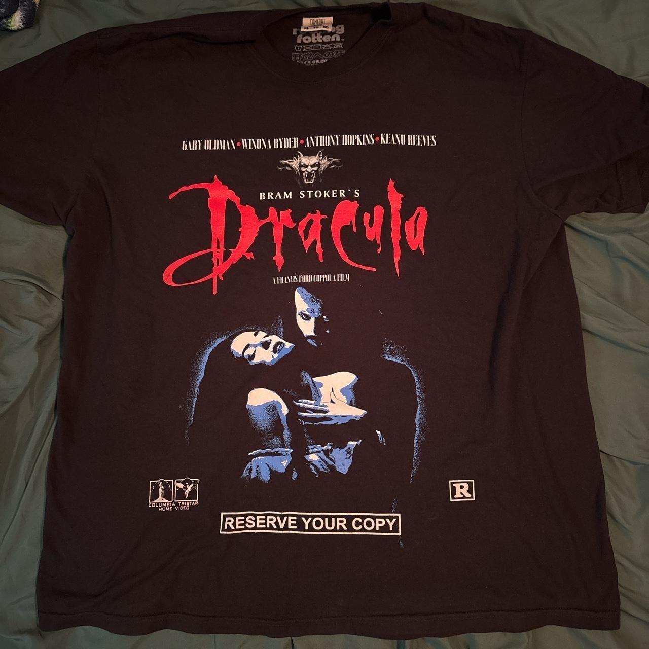 Bram Stoker s Dracula screen printed t shirt reprint unisex AN55255 S