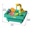 Table de Lavage de Vaisselle Non Toxique pour Enfants Cuisine Jeu de Rôle Robinet Cycle de Sortie Eau de Recyclage Kit d'Évier Électrique Jouets en Plastique pour Enfants Cadeaux