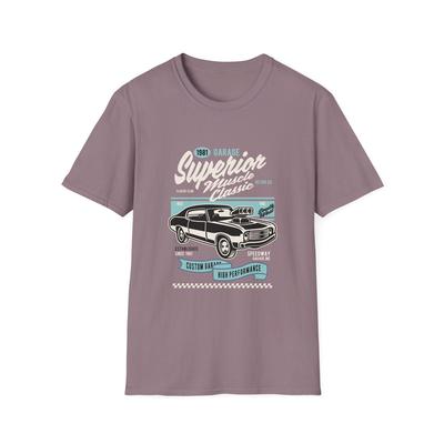1981 Garage Superior Performance Muscle Car T-Shirt and Kids Tshirt | Vintage Auto Tee