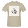 Funny The West Highland Terrier Unisexs Printed Tshirt Unisex T Shirtshirts