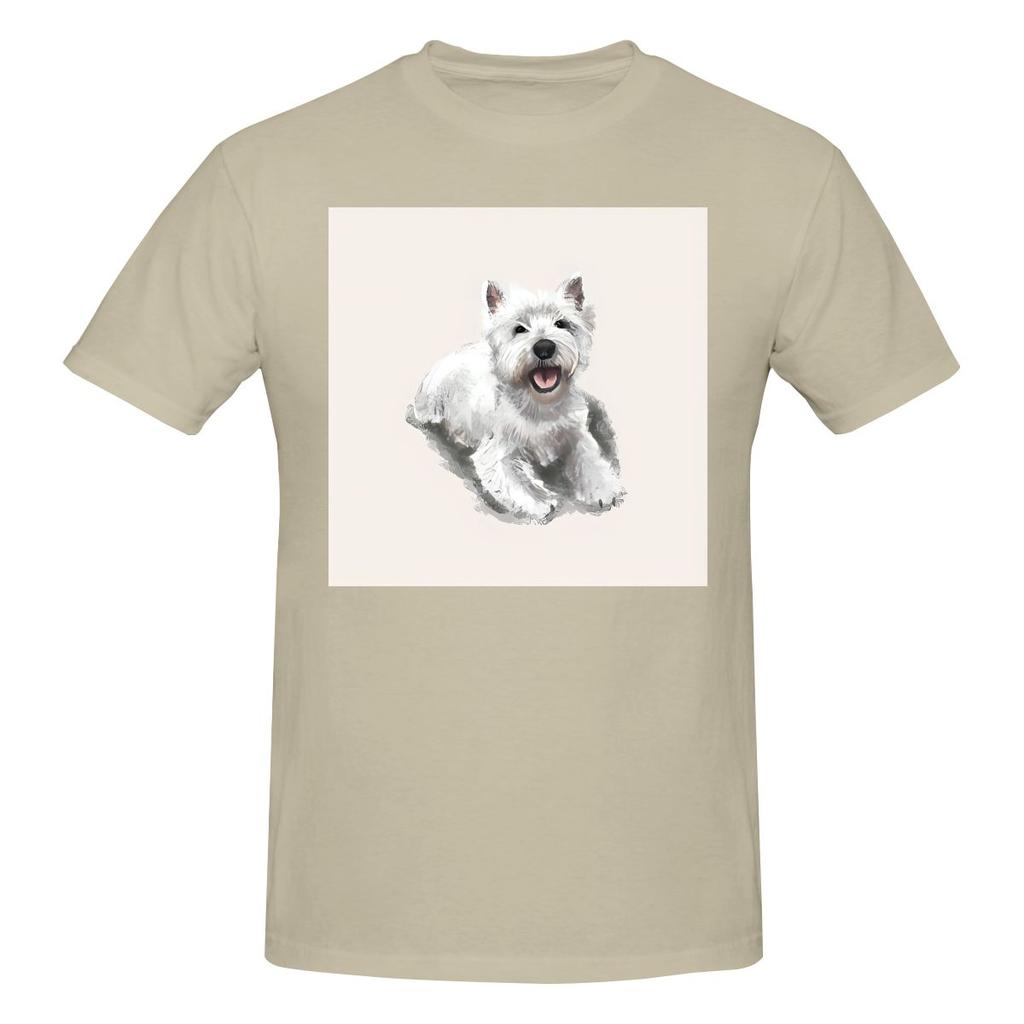 Funny The West Highland Terrier Unisexs Printed Tshirt Unisex T Shirtshirts