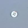 4 Holes Polished Freshwater River Shell Buttons Small Round Thin Edge Durable for Shirts Blouses Handmade Apparel Making
