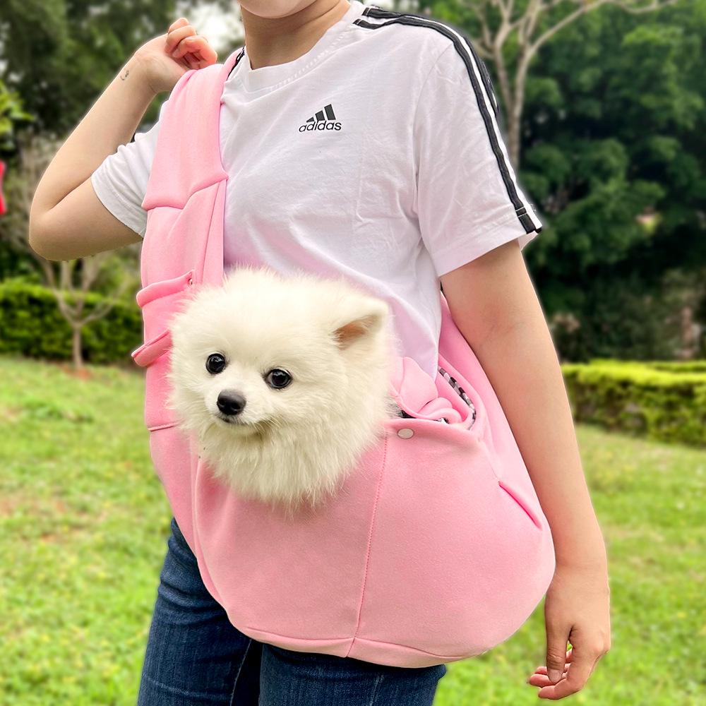 Autumn/Winter Crossbody Pet Backpack: Cat & Dog Outing Bag