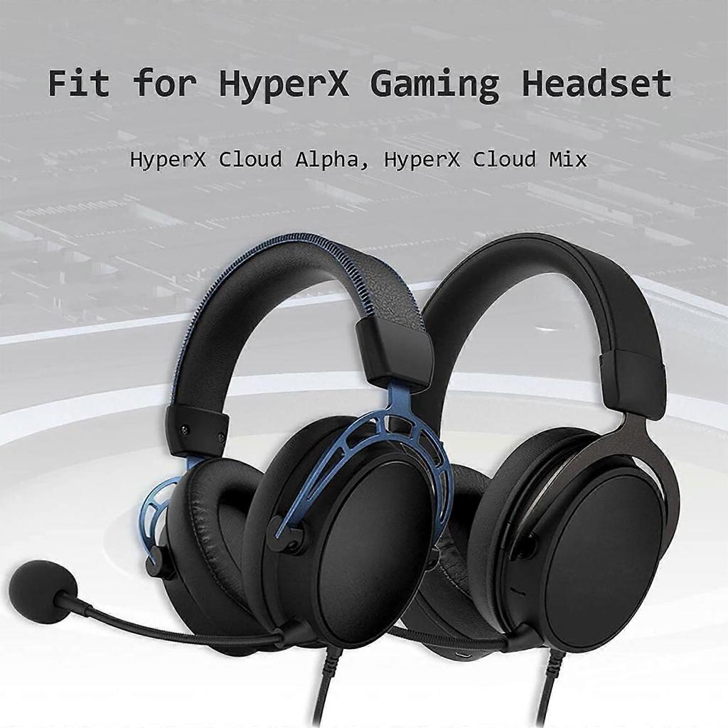 Cabo de Extensão Auxiliar 3,5mm Trançado de Nylon de Reposição para Fones de Ouvido para Jogos HyperX Cloud Mix para Alpha S Multicor
