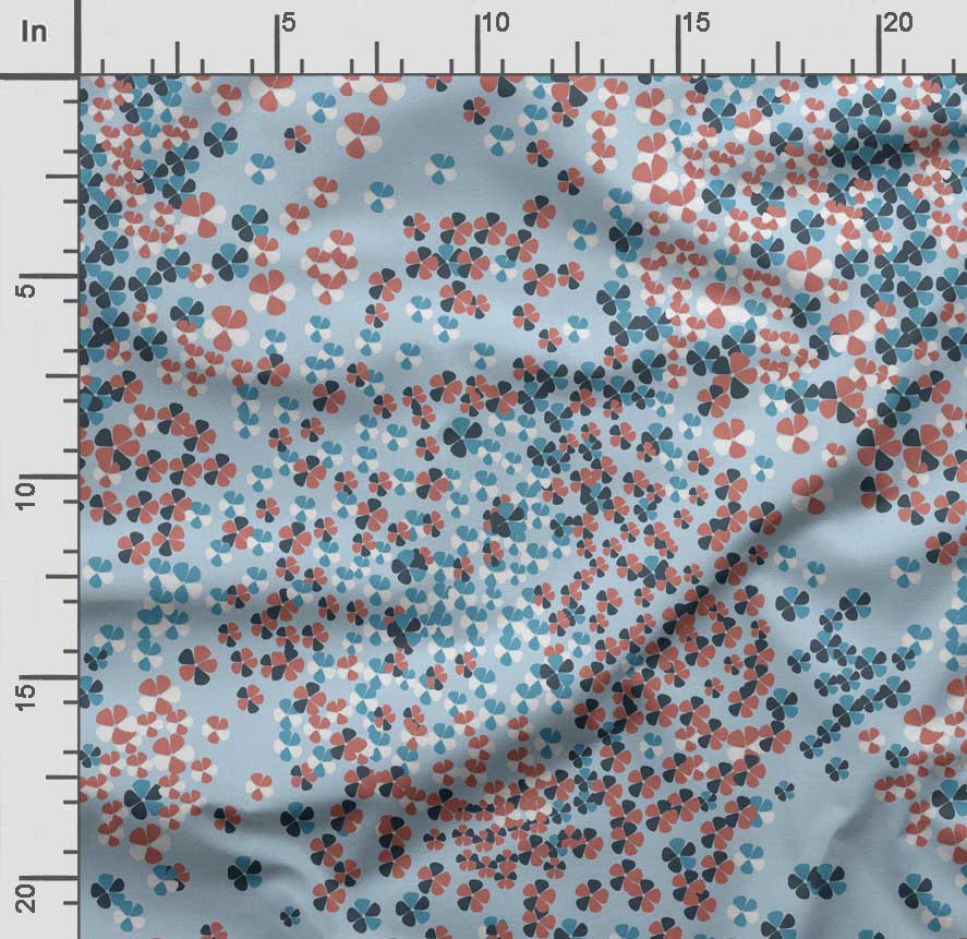 Soimoi Floral Print,  Cotton Cambric, Quilting Fabric Sold by The Yard 42 Inch Wide, Medium Weight Cotton Fabric,